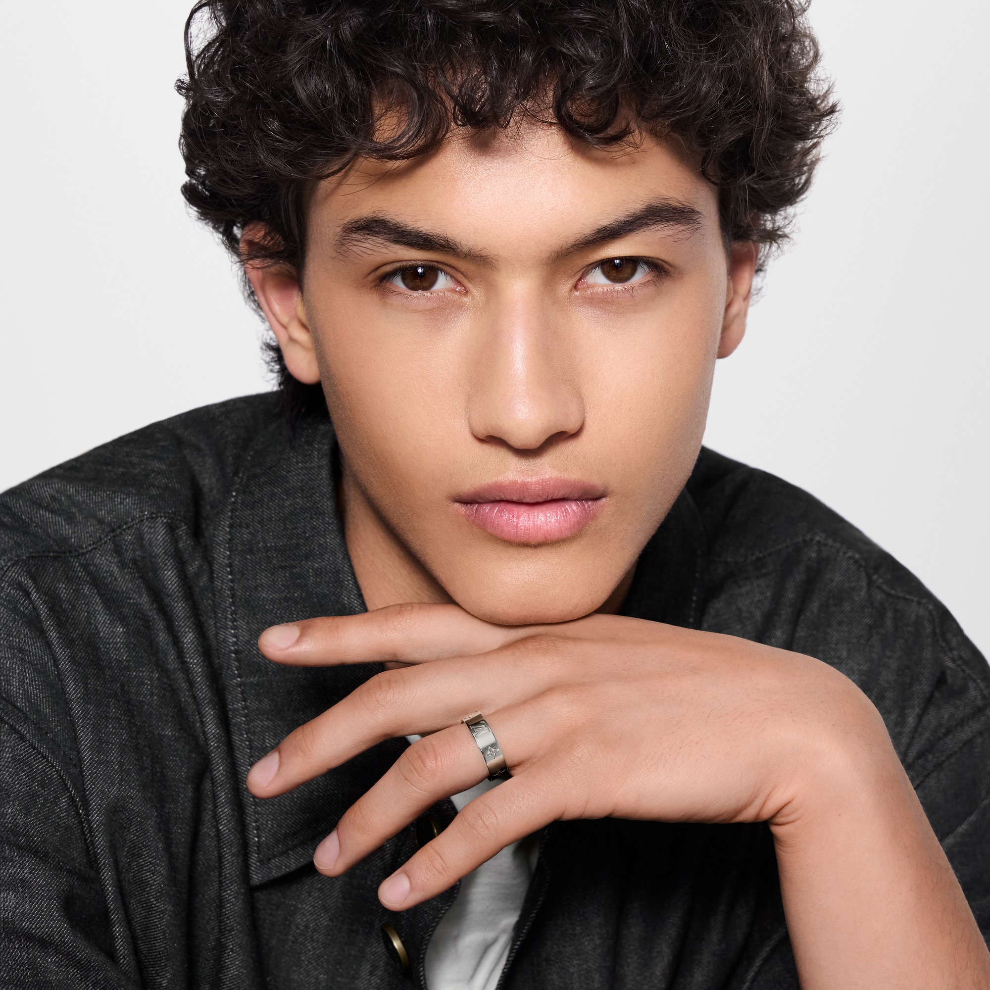 LV Mosaic Thin Ring S00 - Fashion Jewelry | LOUIS VUITTON